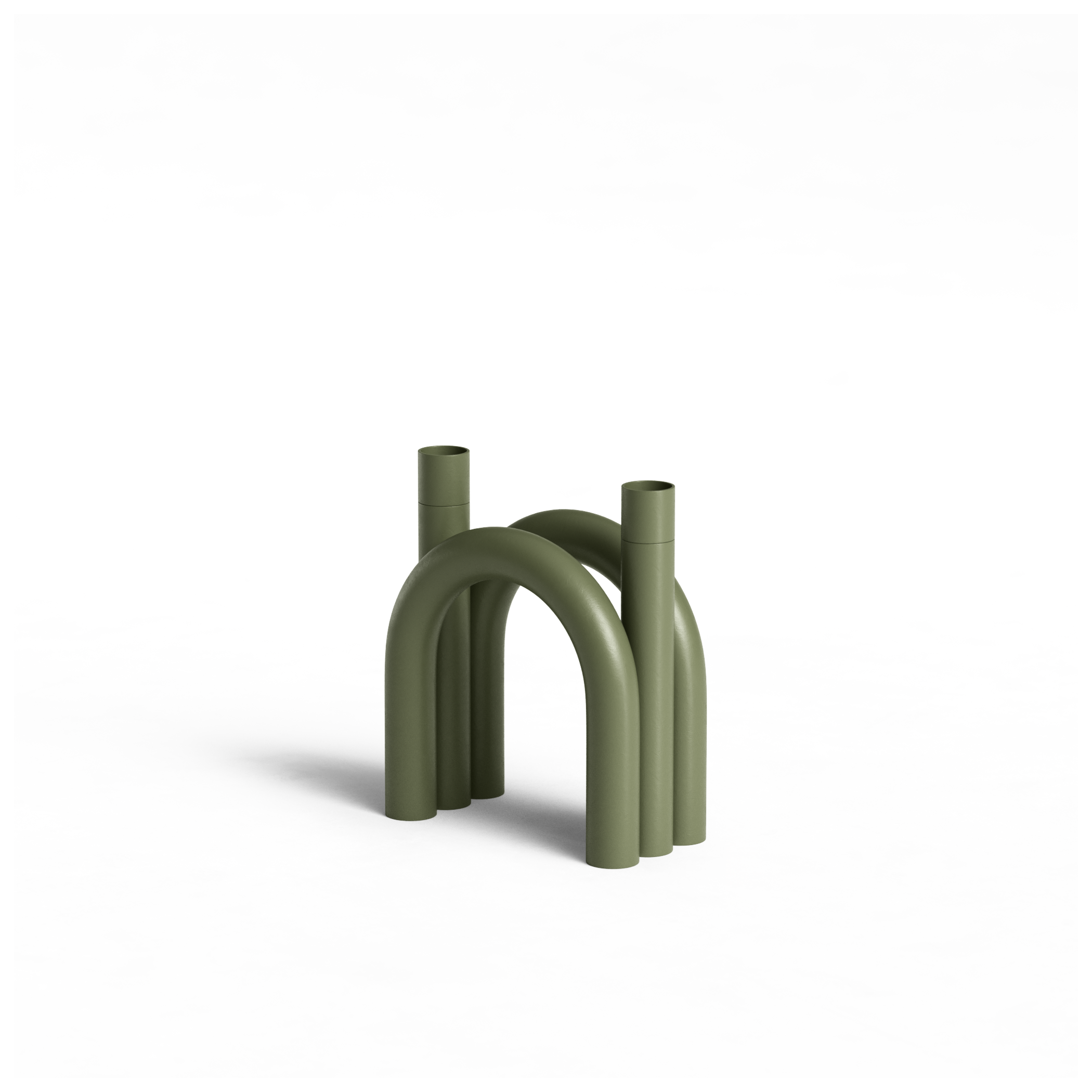 Tube Arc Candle Holder